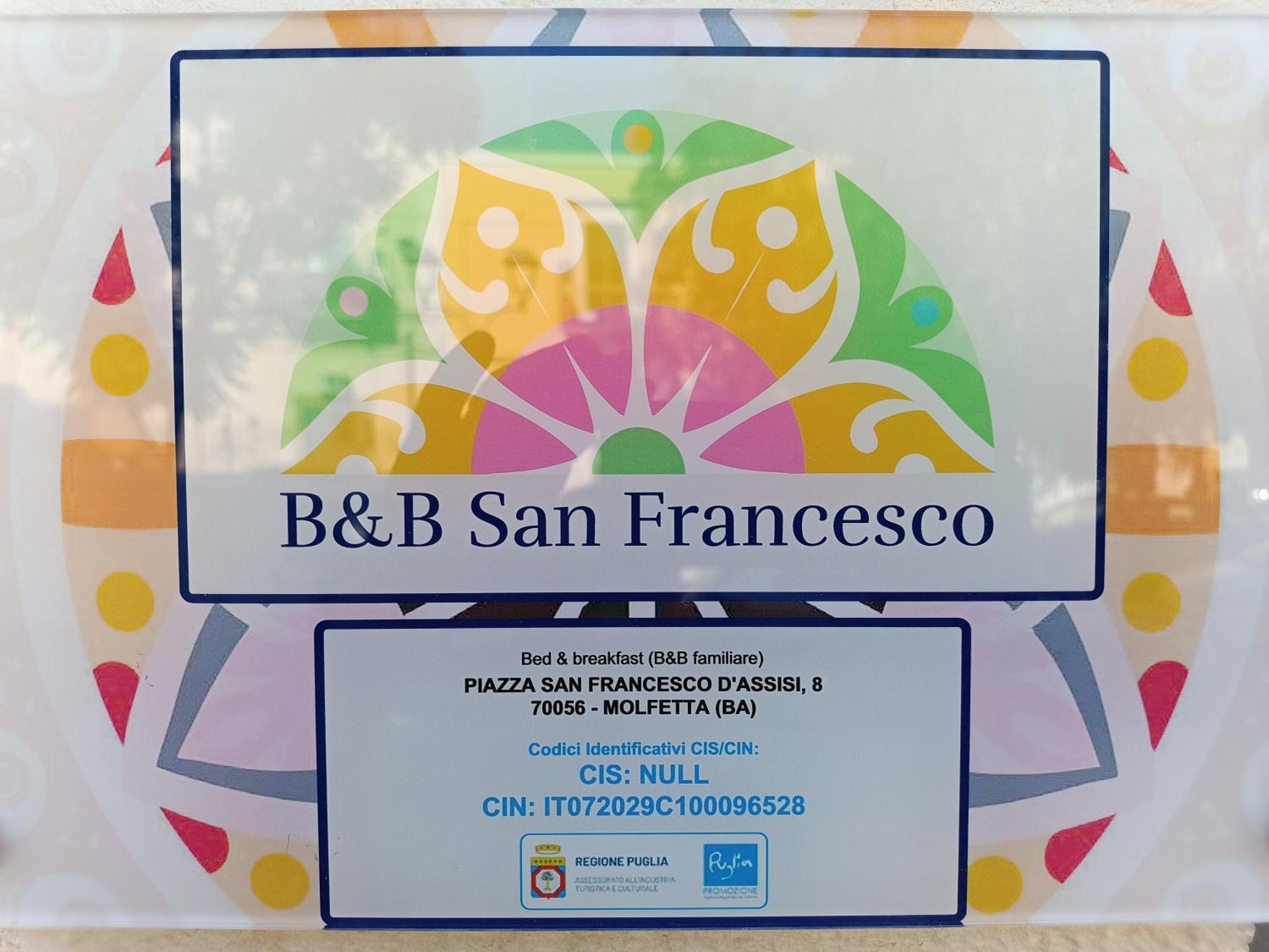 B&B San Francesco Molfetta Ngoại thất bức ảnh